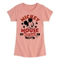 thumbnail image 1 of Disney - Mickey Mouse - 1928 Original & Classic - Toddler & Youth Girls Short Sleeve Graphic T-Shirt, 1 of 5