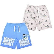 Disney Mickey Mouse 2 Pack Shorts Set for Boys