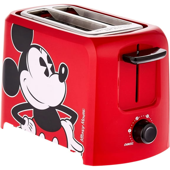 Disney Mickey Mouse 2 Slice Toaster