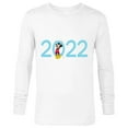 thumbnail image 1 of Disney Mickey Mouse 2022 New Year’s Eve Standard - Long Sleeve T-Shirt for Men – Customized-White, 1 of 5