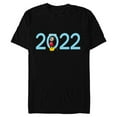 thumbnail image 1 of Disney Mickey Mouse 2022 New Year’s Eve Standard - Short Sleeve Blended T-Shirt for Adults – Customized-Black, 1 of 5