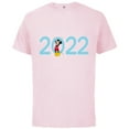 thumbnail image 1 of Disney Mickey Mouse 2022 New Year’s Eve Standard - Short Sleeve Cotton T-Shirt for Adults - Customized-Soft Pink, 1 of 5