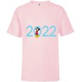 thumbnail image 1 of Disney Mickey Mouse 2022 New Year’s Eve Standard - Short Sleeve T-Shirt for Kids – Customized-Soft Pink, 1 of 5