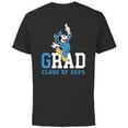 thumbnail image 1 of Disney Mickey Mouse 2024 Graduation Class of ’24 Rad Grad - Short Sleeve Cotton T-Shirt for Adults - Customized-Black, 1 of 5