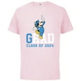 thumbnail image 1 of Disney Mickey Mouse 2024 Graduation Class of ’24 Rad Grad - Short Sleeve Cotton T-Shirt for Adults - Customized-Soft Pink, 1 of 5