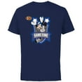 thumbnail image 1 of Disney Mickey Mouse #28 Game Time Football Catch Sports - Short Sleeve Cotton T-Shirt for Adults - Customized-Navy, 1 of 5