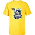 thumbnail image 1 of Disney Mickey Mouse #28 Game Time Football Catch Sports - Short Sleeve T-Shirt for Kids - Customized-Yellow, 1 of 5