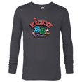 thumbnail image 1 of Disney Mickey Mouse 28 Varsity - Long Sleeve T-Shirt for Men - Customized-Charcoal Heather, 1 of 5