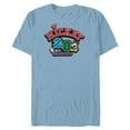 thumbnail image 1 of Disney Mickey Mouse 28 Varsity - Short Sleeve Blended T-Shirt for Adults - Customized-Ocean Blue, 1 of 5