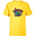 thumbnail image 1 of Disney Mickey Mouse 28 Varsity - Short Sleeve T-Shirt for Kids - Customized-Yellow, 1 of 5