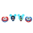 thumbnail image 1 of Disney Mickey Mouse 4 PC SET-2 Orthodontic Pacifiers and 2 Holder Set FD51172, 1 of 4