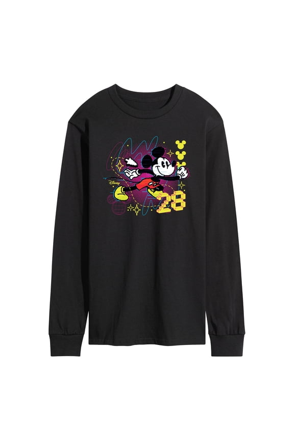 - Mickey Mouse 8 Bit - Men's Long Sleeve T-Shirt