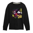 thumbnail image 1 of Disney - Mickey Mouse 8 Bit - Toddler & Youth Long Sleeve Graphic T-Shirt, 1 of 5
