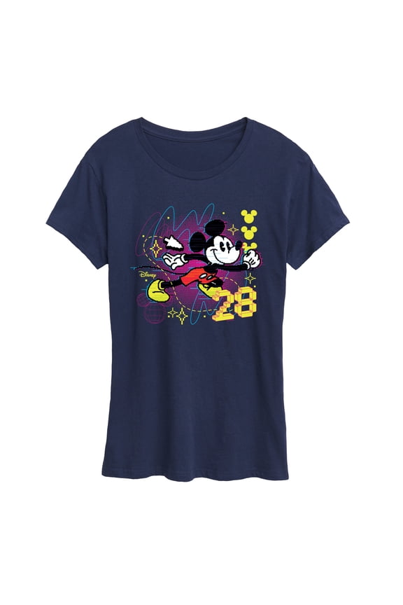 - Mickey Mouse 8 Bit - Women's Short Sleeve Graphic T-Shirt