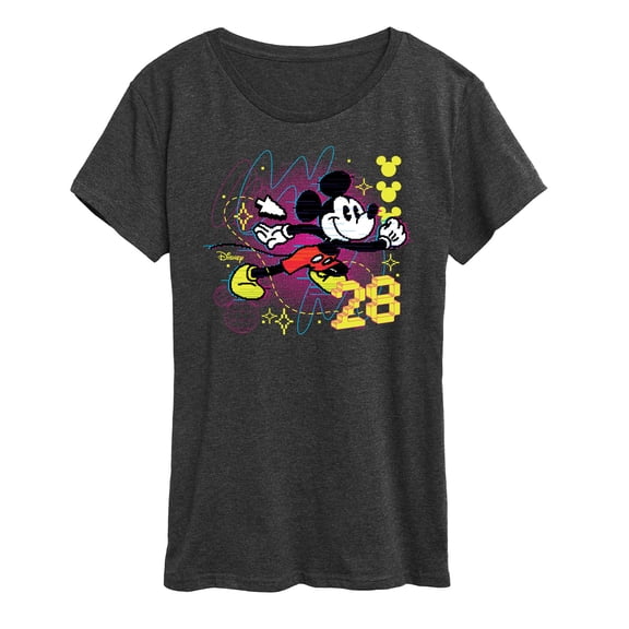 Disney - Mickey Mouse 8 Bit - Women's Short Sleeve Graphic T-Shirt