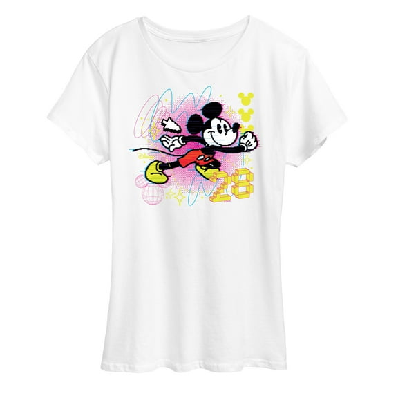 Disney - Mickey Mouse 8 Bit - Women's Short Sleeve Graphic T-Shirt