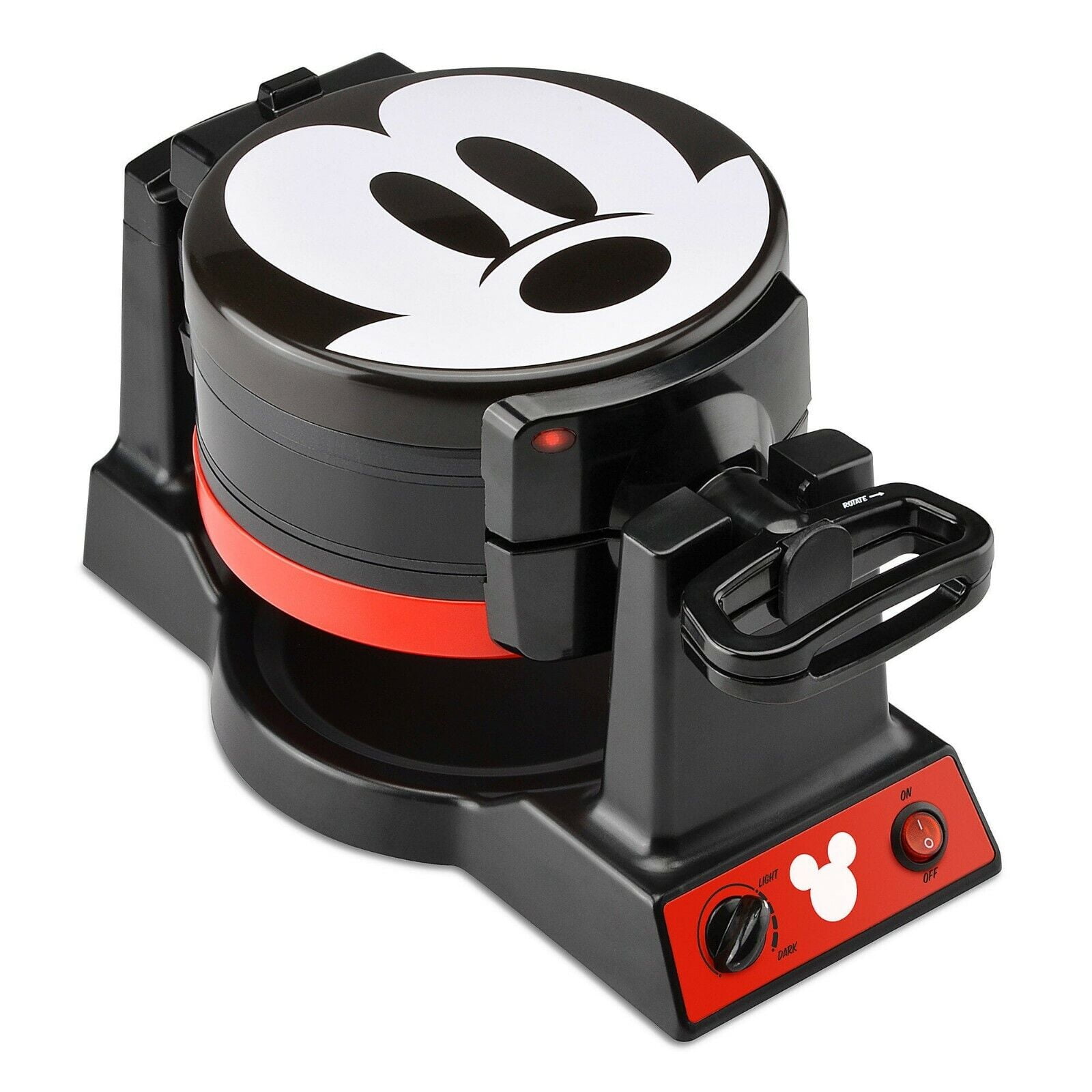 Disney Mickey Mouse 90th Anniversary Double Flip Waffle Maker * New in