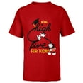 thumbnail image 1 of Disney Mickey Mouse A Big High Five for Today Graduation - Short Sleeve T-Shirt for Kids - Customized-Red, 1 of 5