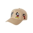 thumbnail image 1 of Disney Mickey Mouse Adult Baseball Cap Beige, 1 of 4