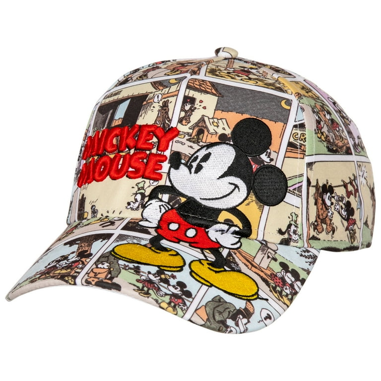 Disney Mickey Mouse Character Adult Baseball Cap Multicolor Walmart