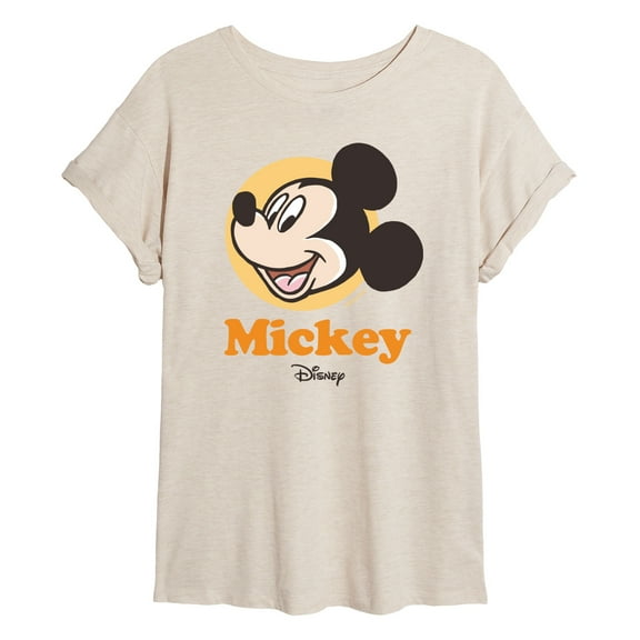Disney - Mickey Mouse - All Smiles - Women's Oversized T-Shirt