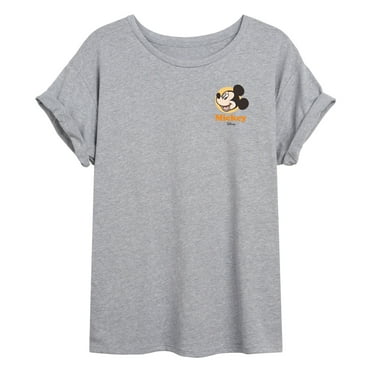 Disney - Mickey Mouse - All Smiles - Juniors Ideal Flowy Muscle T-Shirt