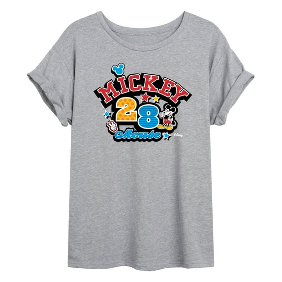 Disney - Mickey Mouse - All Star on Mickey's Team - Women's Oversized T-Shirt