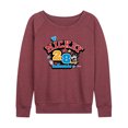 thumbnail image 1 of Disney - Mickey Mouse - All Star on Mickey's Team - Women's Lightweight French Terry Long Sleeve Shirt, 1 of 4