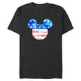 thumbnail image 1 of Disney Mickey Mouse American Flag Tie Dye - Short Sleeve Blended T-Shirt for Adults - Customized-Dark Heather, 1 of 5