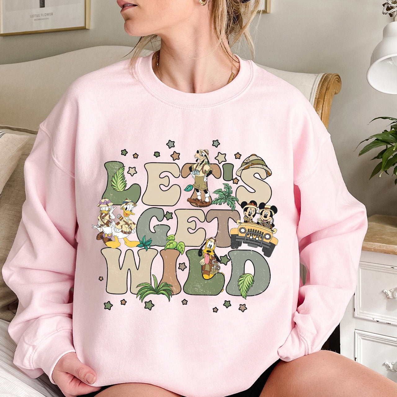 Disney Mickey Mouse And Friends Animal Kingdom Shirt, Disney Safari