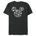 thumbnail image 1 of Disney Mickey Mouse April Birth Month Birthstone & Flowers - Short Sleeve Blended T-Shirt for Adults - Customized-Dark Heather, 1 of 5