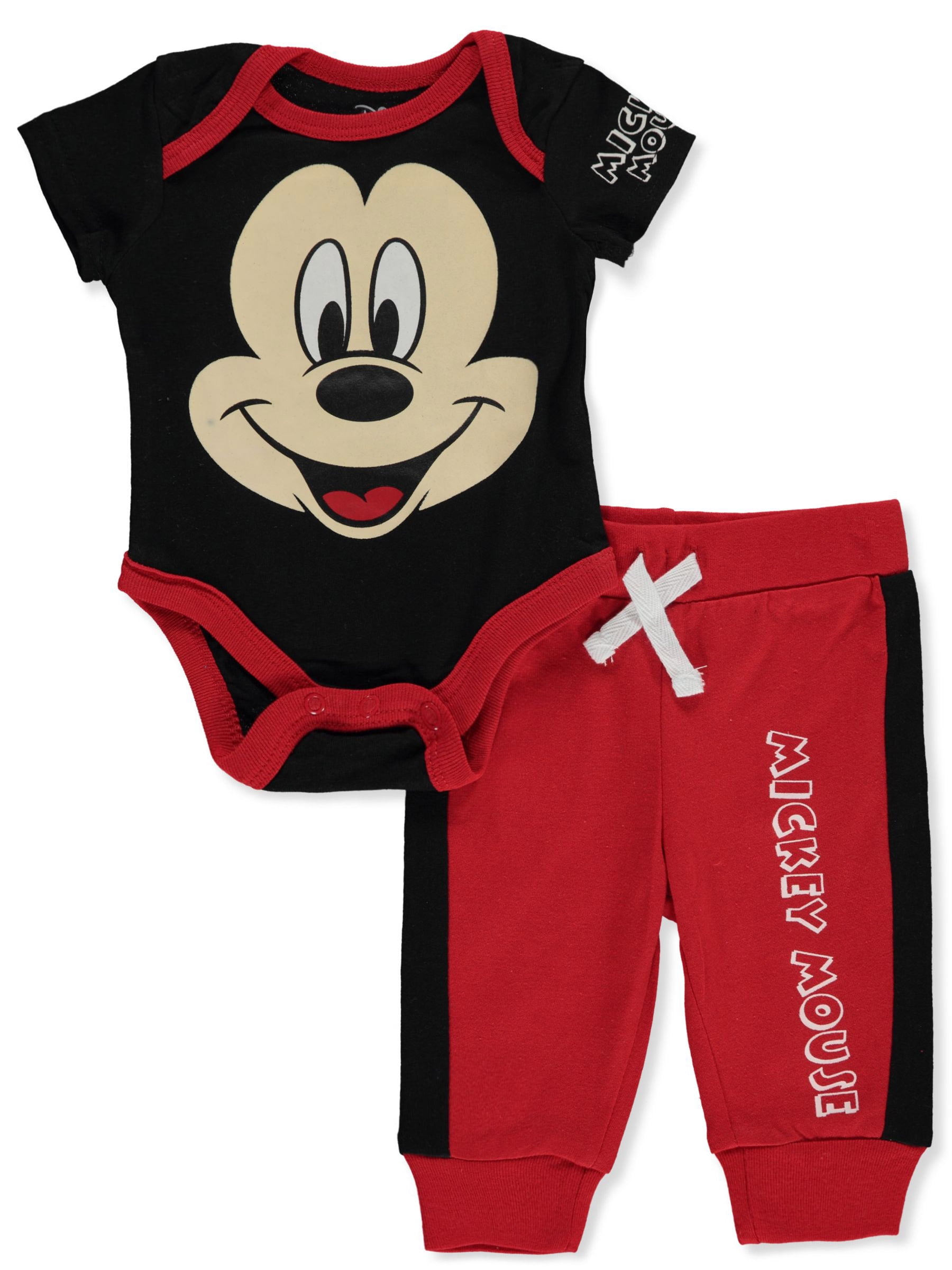 Parasol Bebe Disney Mickey Mouse Baby Boys' 2-Piece Joggers Set