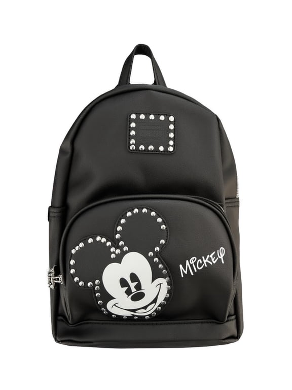 Disney Mickey Mouse Backpack for Boys, Girls, Women, Men, Unisex Cute PU Leather 10" Mickey Mouse Mini Backpack Purse Shoulder Purse Mickey Mouse Bag and Mickey Mouse Accessories