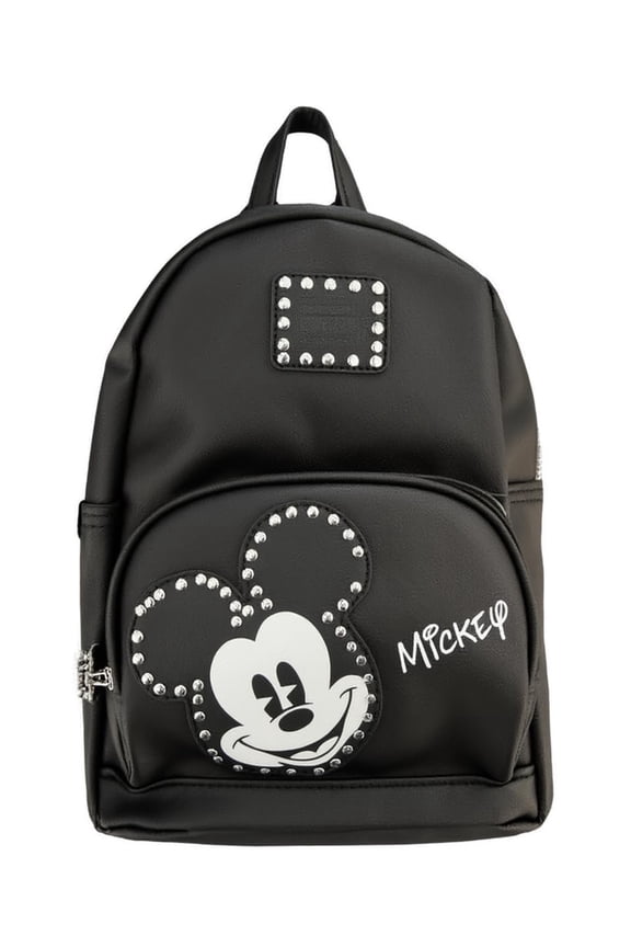 Disney Mickey Mouse Backpack for Boys, Girls, Women, Men, Unisex Cute PU Leather 10" Mickey Mouse Mini Backpack Purse Shoulder Purse Mickey Mouse Bag and Mickey Mouse Accessories