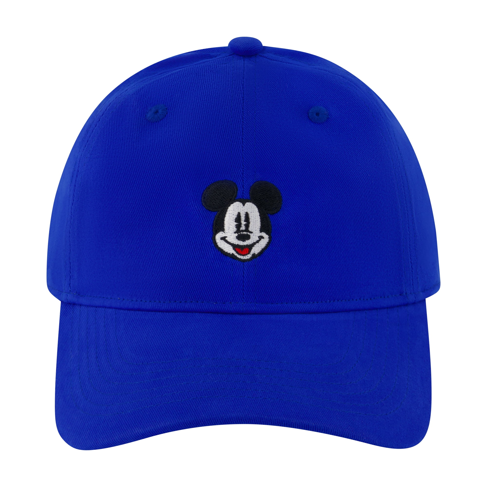 Disney Mickey Mouse Baseball Hat, Washed Twill Adjustable Unisex