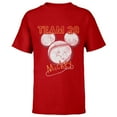 thumbnail image 1 of Disney Mickey Mouse Baseball Team 28 Sports Distressed - Short Sleeve T-Shirt for Kids - Customized-Red, 1 of 5