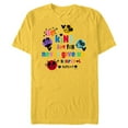 thumbnail image 1 of Disney Mickey Mouse Be Kind Have Fun Never Give Up Stay Cool - Short Sleeve Blended T-Shirt for Adults - Customized-Yellow, 1 of 5