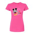 thumbnail image 1 of Disney - Mickey Mouse - Be Kind - Juniors Fitted Graphic T-Shirt, 1 of 5