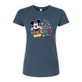 thumbnail image 1 of Disney - Mickey Mouse - Be Kind - Juniors Fitted Graphic T-Shirt, 1 of 5