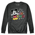 thumbnail image 1 of Disney - Mickey Mouse - Be Kind - Men's Crew Neck Fleece Pullover, 1 of 5