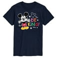 thumbnail image 1 of Disney - Mickey Mouse - Be Kind - Men's Short Sleeve Graphic T-Shirt, 1 of 4