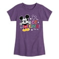 thumbnail image 1 of Disney - Mickey Mouse - Be Kind - Toddler & Youth Girls Short Sleeve Graphic T-Shirt, 1 of 5
