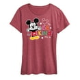 thumbnail image 1 of Disney - Mickey Mouse - Be Kind - Women's Short Sleeve Graphic T-Shirt, 1 of 5