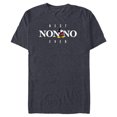 thumbnail image 1 of Disney Mickey Mouse Best Nonno Ever La Festa del Papà - Short Sleeve Blended T-Shirt for Adults - Customized-Navy Heather, 1 of 5