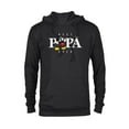 thumbnail image 1 of Disney Mickey Mouse Best Papà Ever La Festa del Papà - Pullover Hoodie for Adults - Customized-Black, 1 of 5