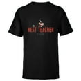 thumbnail image 1 of Disney Mickey Mouse Best Teacher Club - Short Sleeve T-Shirt for Kids - Customized-Black, 1 of 5