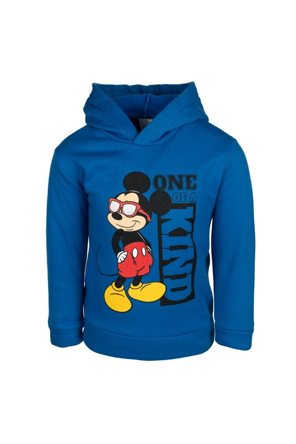 Mickey Mouse Big Boys Fleece Pullover Hoodie Infant to Big Kid
