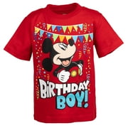 Disney Mickey Mouse Birthday Toddler Boys T-Shirt Infant to Big Kid