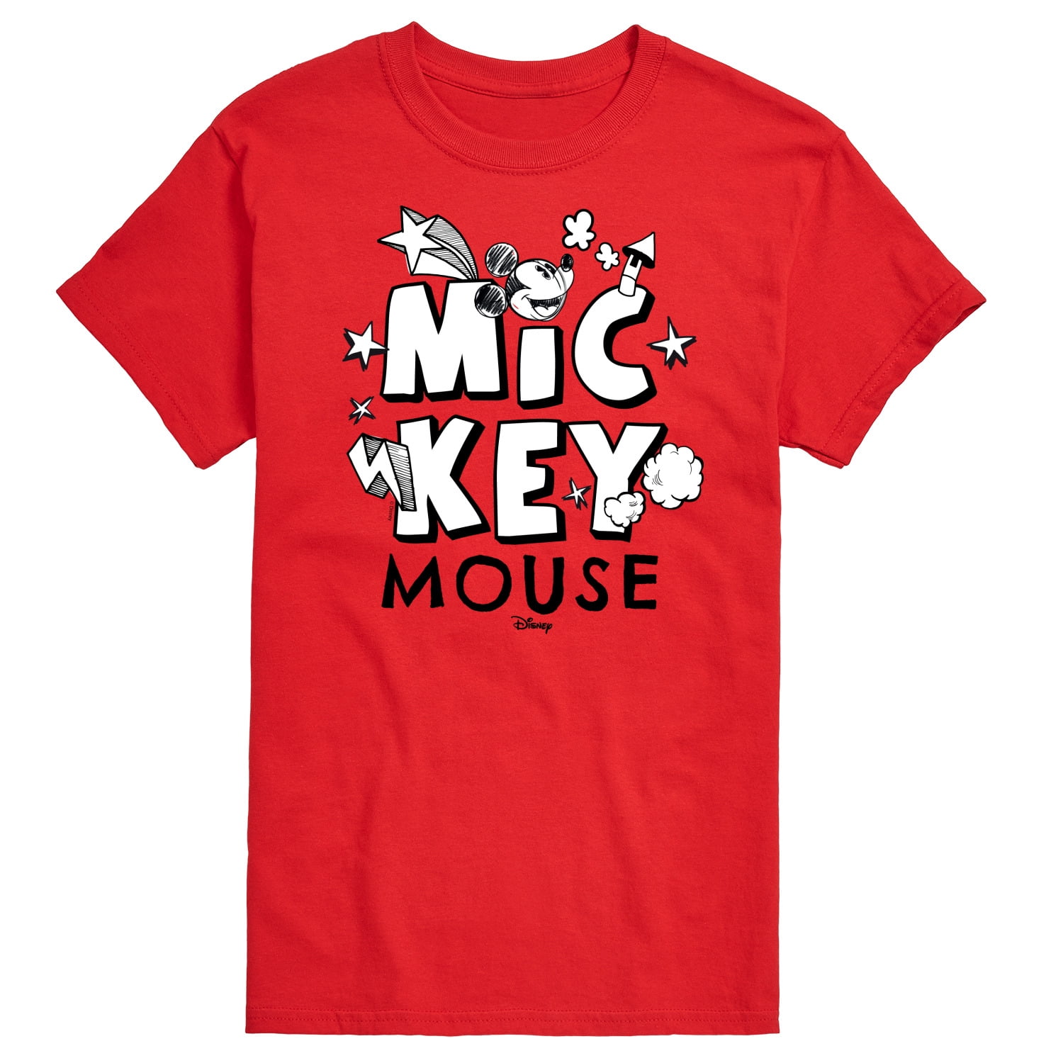 White Mickey Mouse T-Shirt
