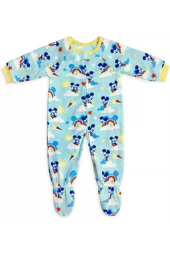 Mickey Mouse Blanket Sleeper for Baby, Size 3-6 Months Multicolored